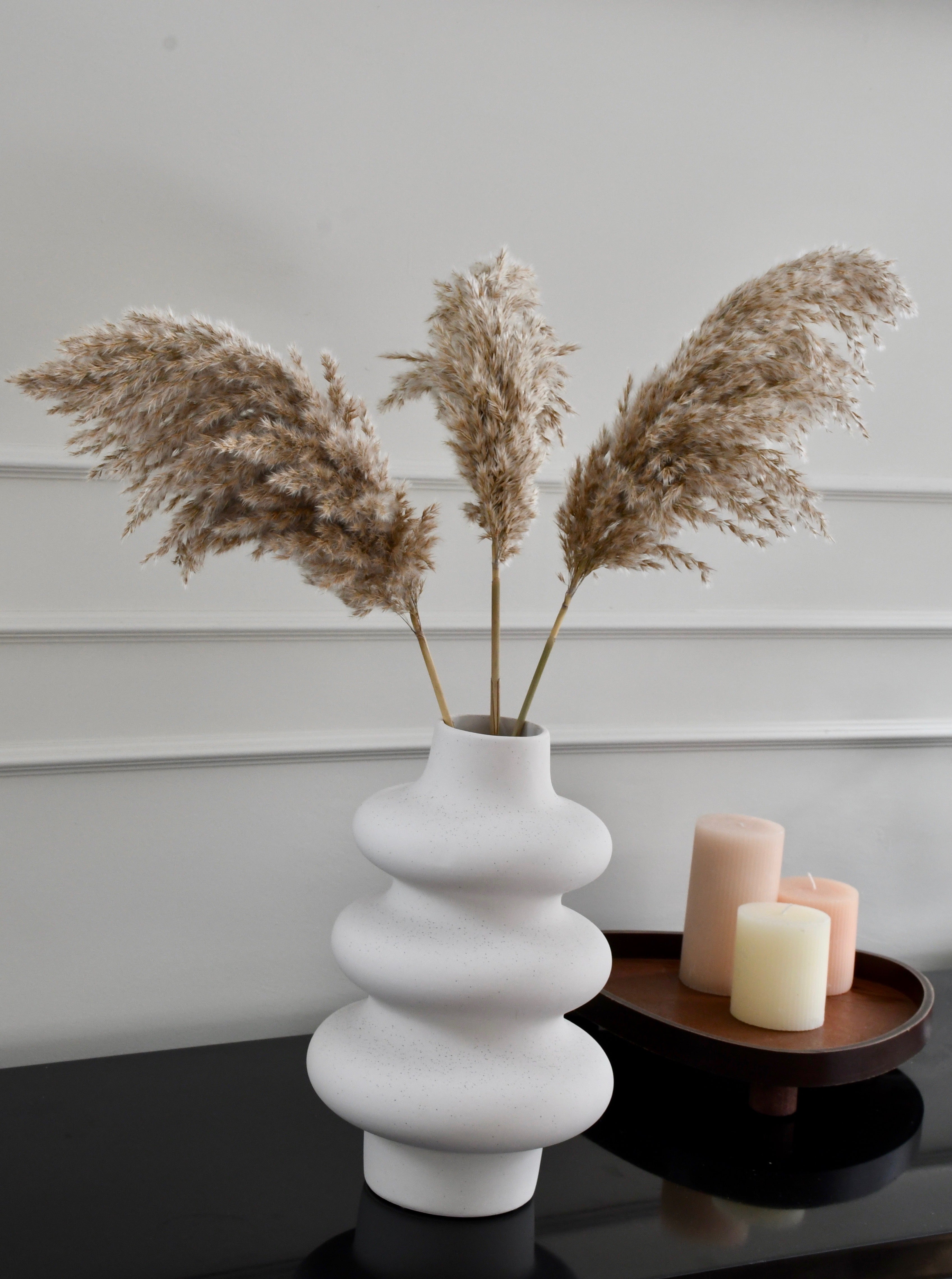 Fluffy pampas grass - 3 stems